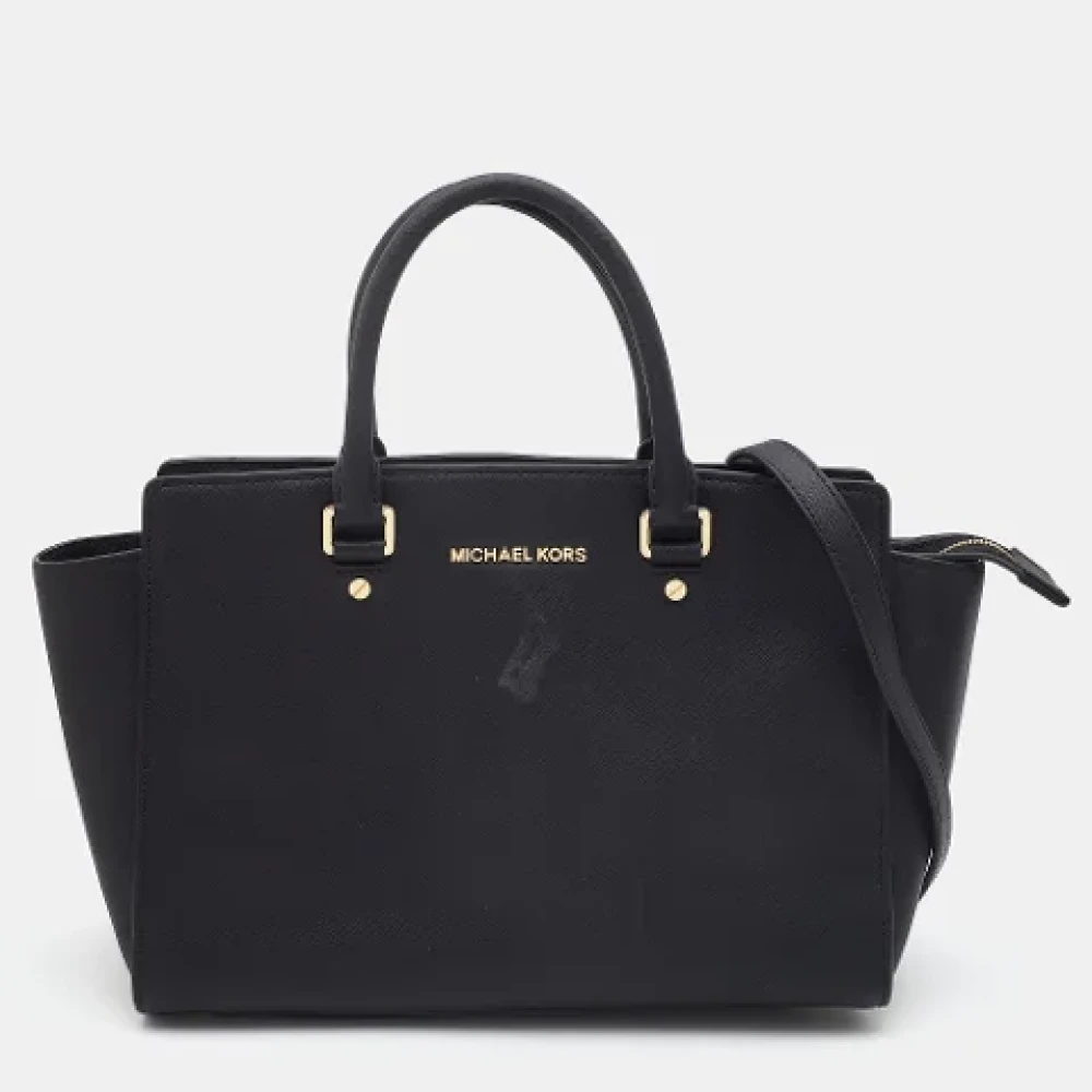 Michael Kors Pre-owned Leather handbags Black Dames