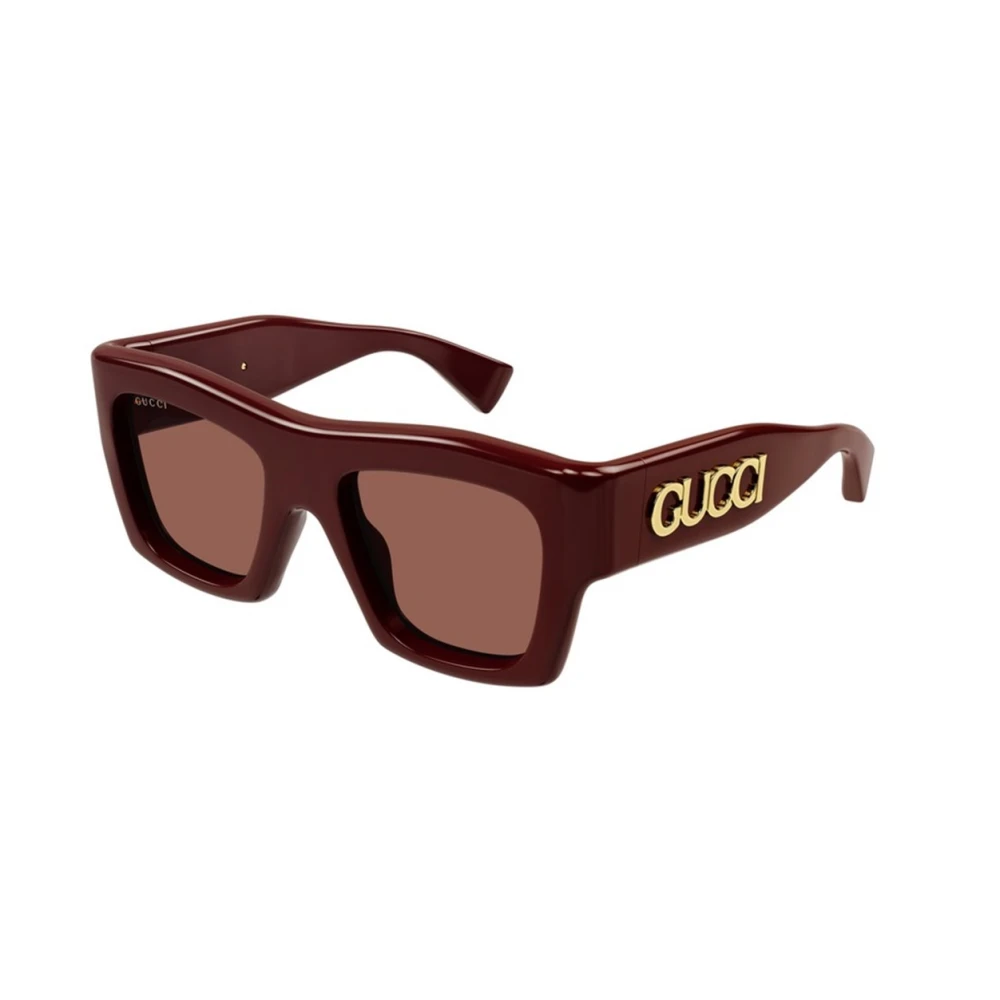 Gucci Unisex Red Sunglasses, 52 Mm, Authentic Stylish Glasses With Premium Quality