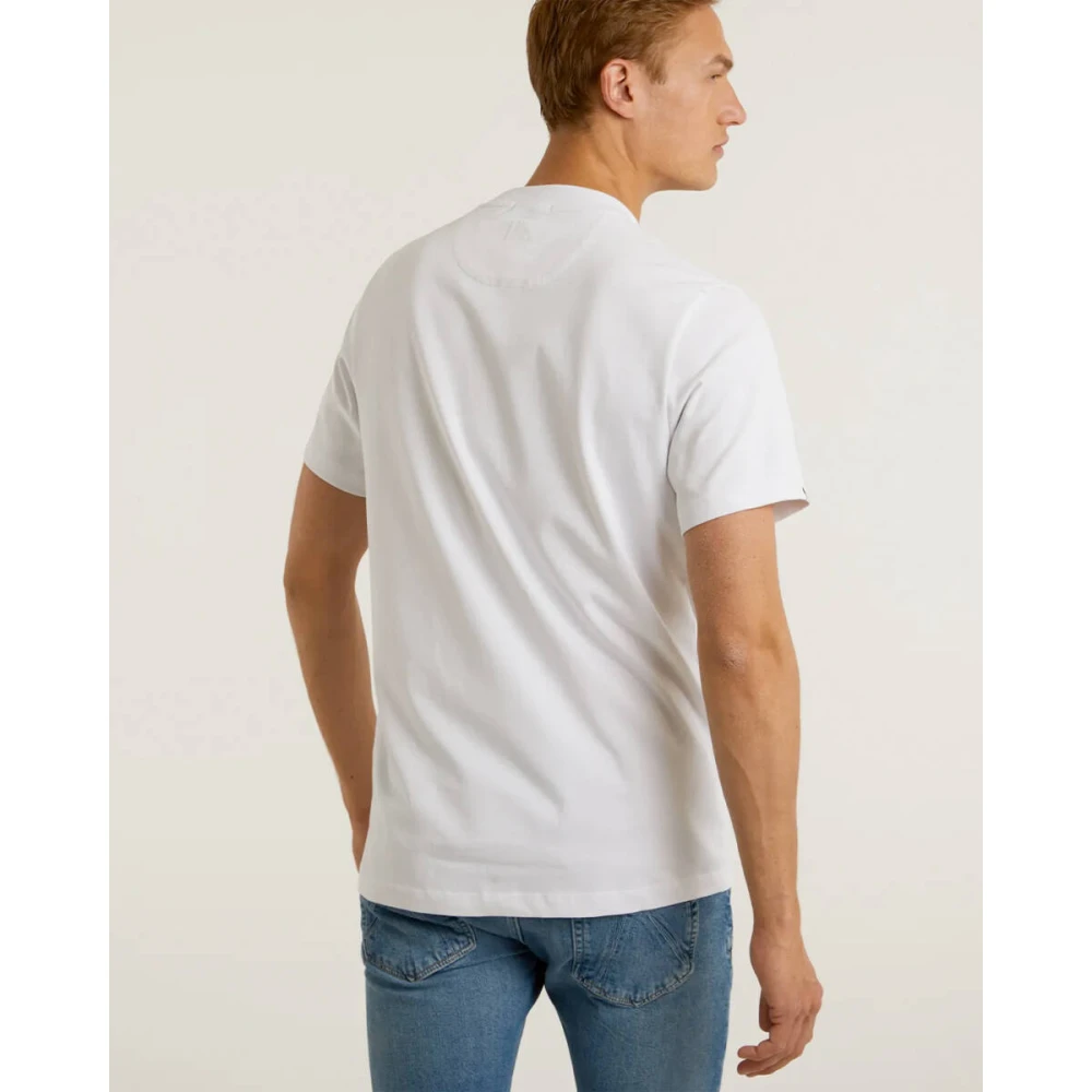 Chasin Korte Mouw T-shirt Brace-B White Heren