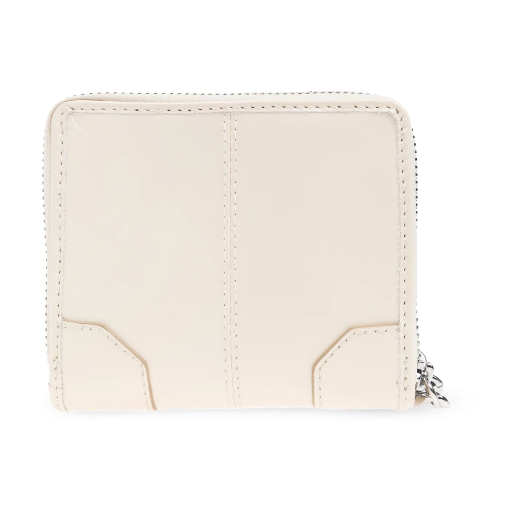 Zadig & Voltaire Portemonnee met logo Beige Dames