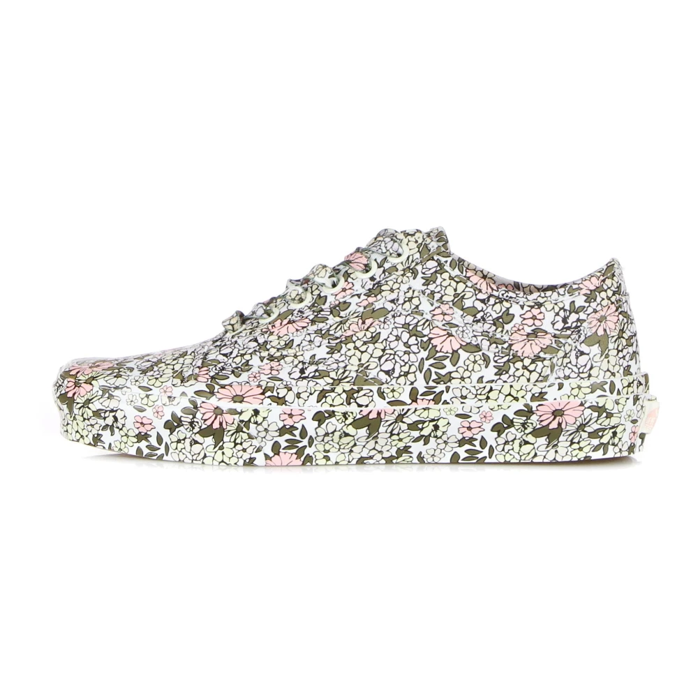 Vans Bloemen lage sneaker met veters Dames Schoenen Veelkleurig Multicolor