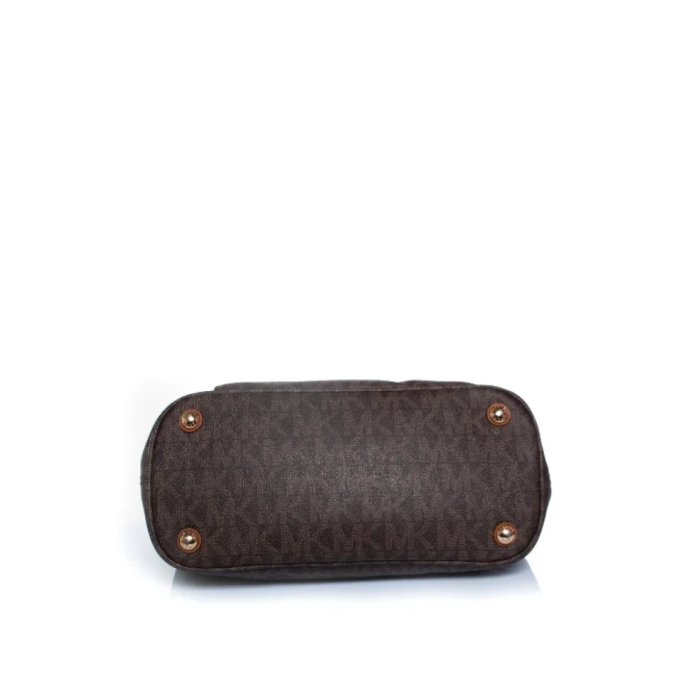 Michael Kors Pre-owned Fabric totes Brown Dames