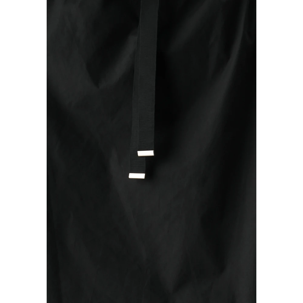 pinko Zwarte Mouwloze Katoenen Top Black Dames