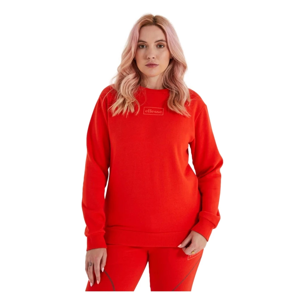 Ellesse Verala Sweatshirt Hoodie Red, Dam