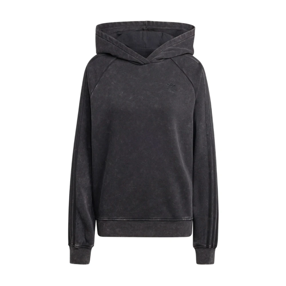 Adidas Wash Hoodie Zip Sweatshirt Black Dames