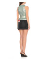 green-sleeveless-top-with-metal-logo