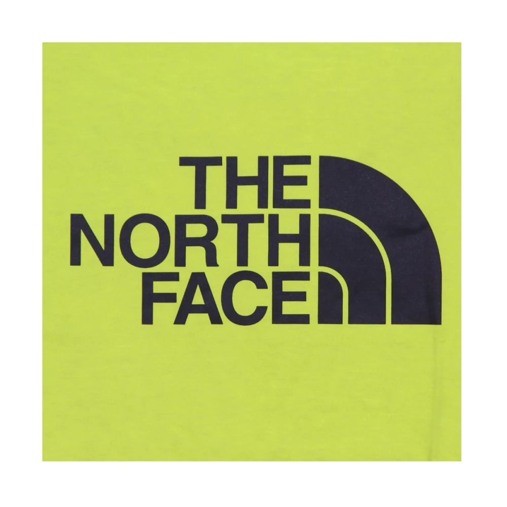 The North Face Acid Yellow Streetwear Easy Tee Yellow Heren
