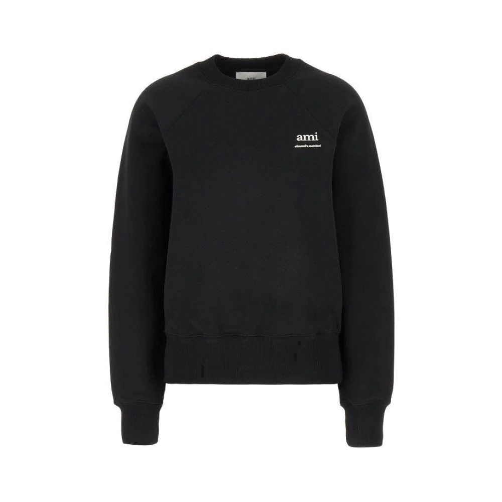 Ami Paris Casual Sweatershirt Black Heren