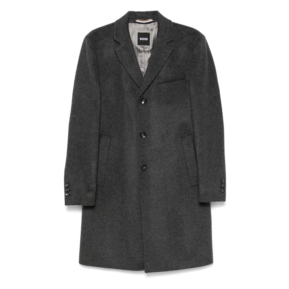 Coats > Single-Breasted Coats - - Hugo Boss - Modalova