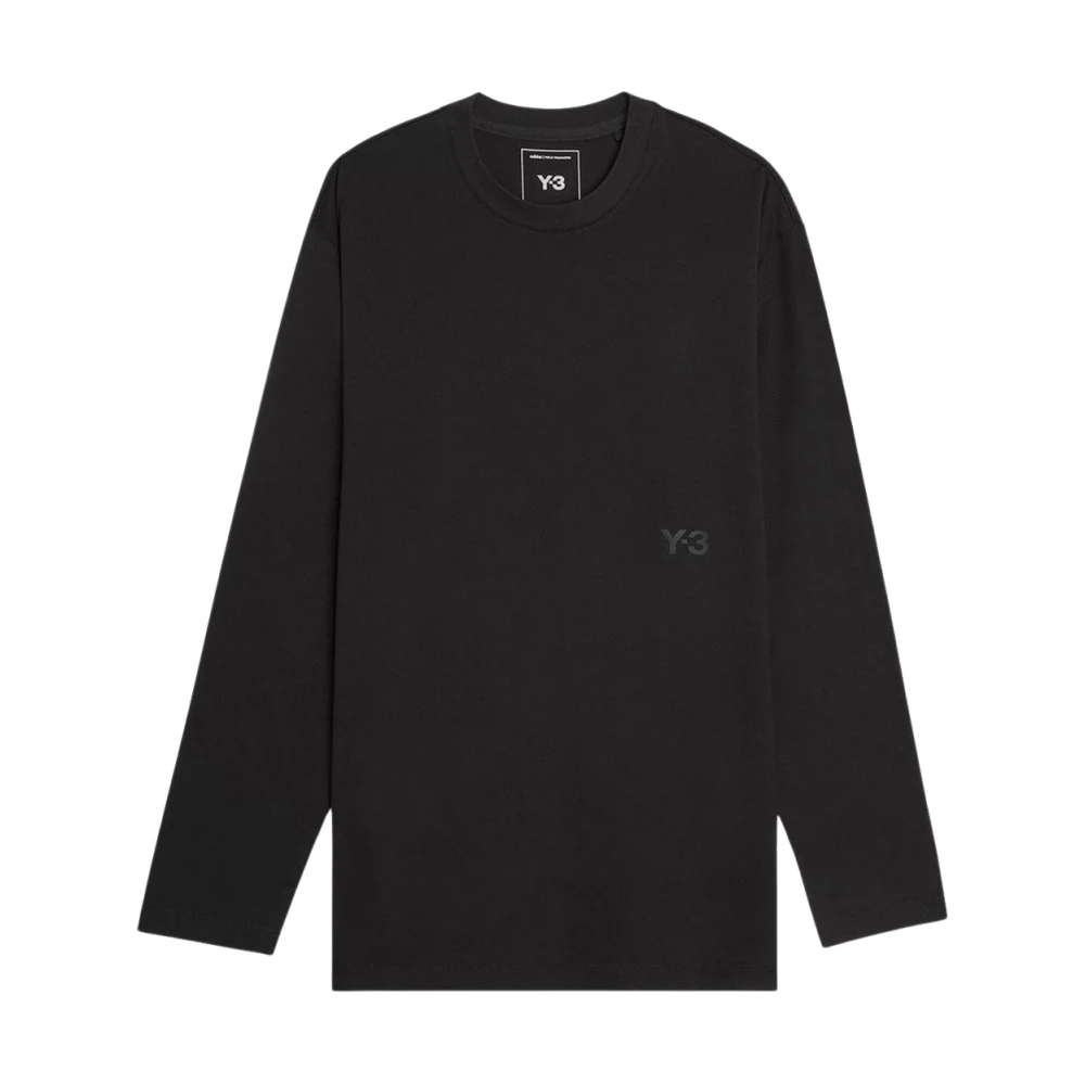 Y-3 Unisex T-shirt Mode Kleding Black Heren