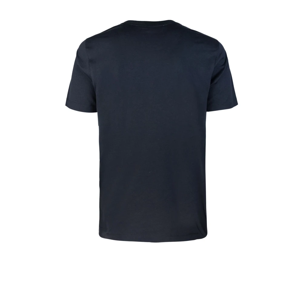 Marni Zwarte biologisch katoenen T-shirt met ronde hals Black Heren
