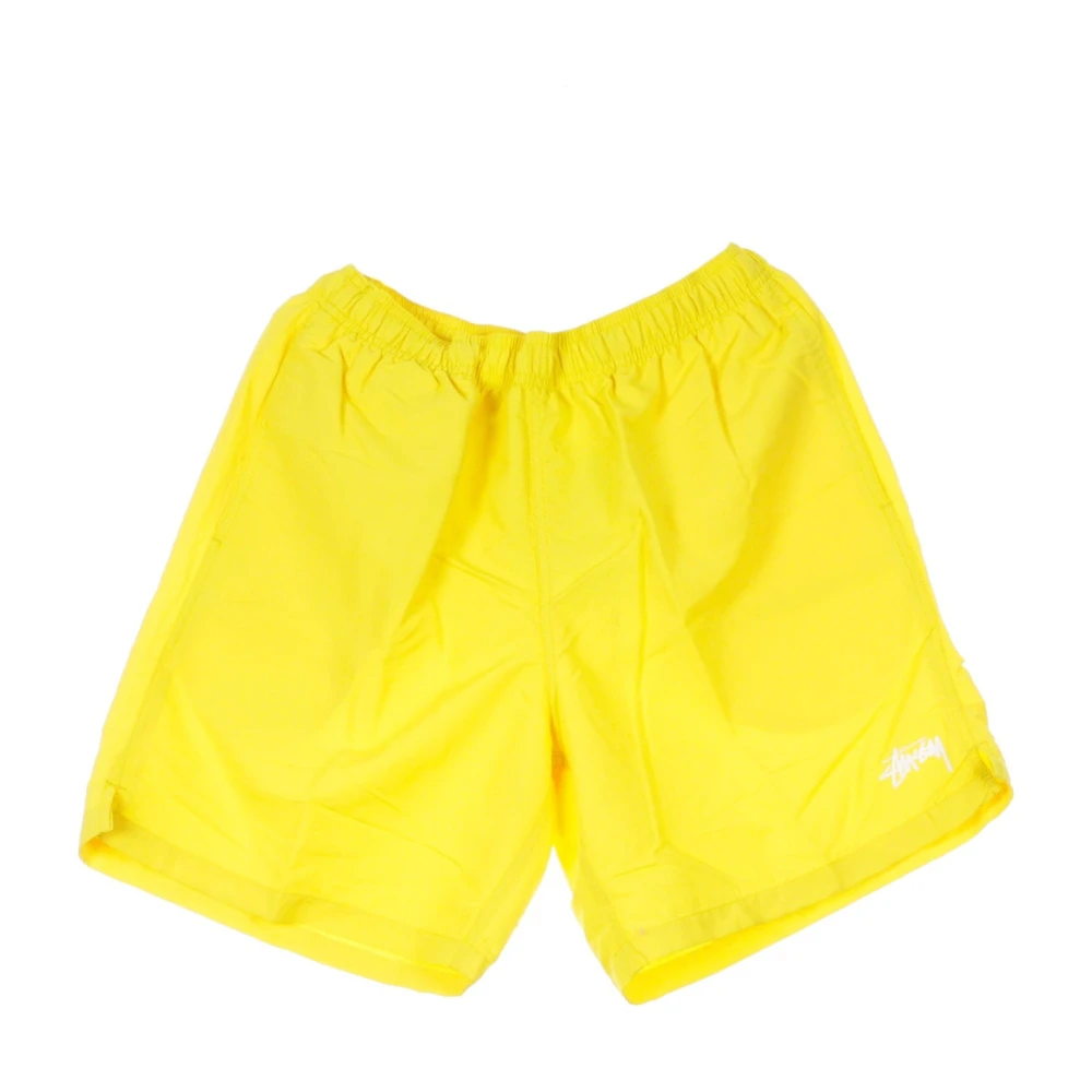 Stüssy Gele watershorts voor mannen Yellow Heren