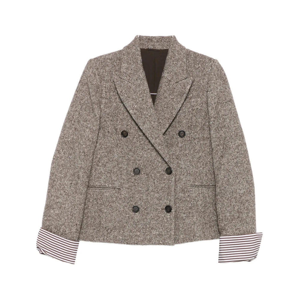 Jackets > Blazers - - Brunello Cucinelli - Modalova