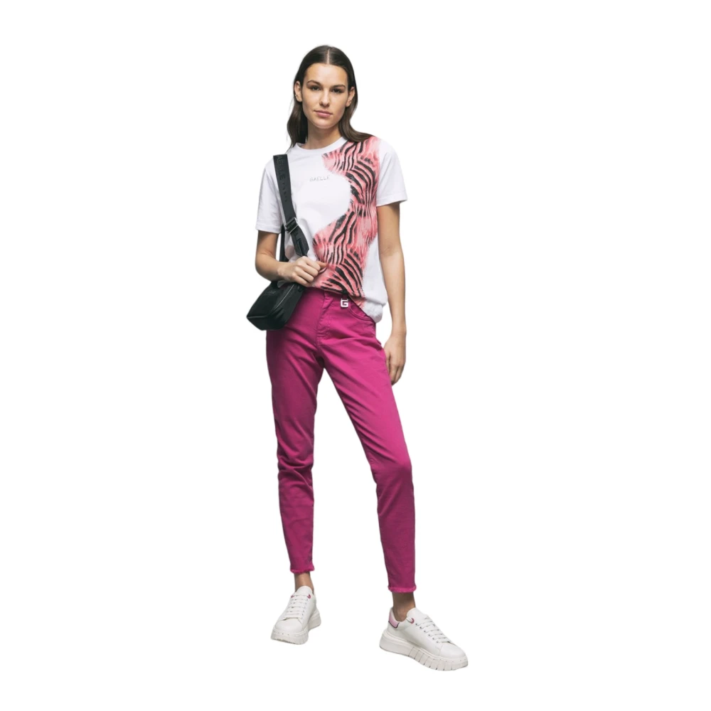 Gaëlle Paris Korte Mouw T-shirt White Dames