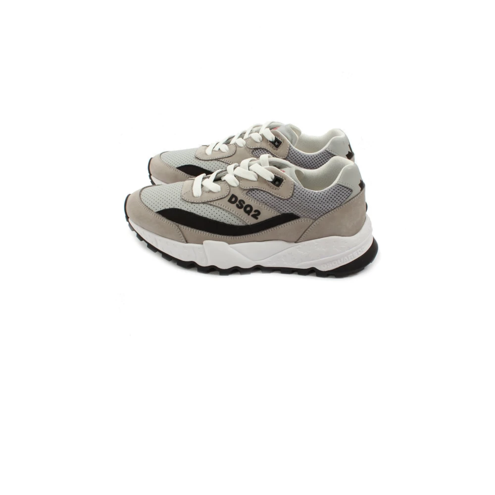 Dsquared2 Free Sneakers Heren Schoenen Grijs