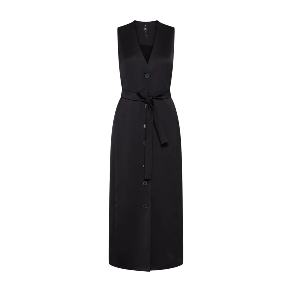 Marella Tijdloze Zwarte Jurk NEF 002 Black Dames