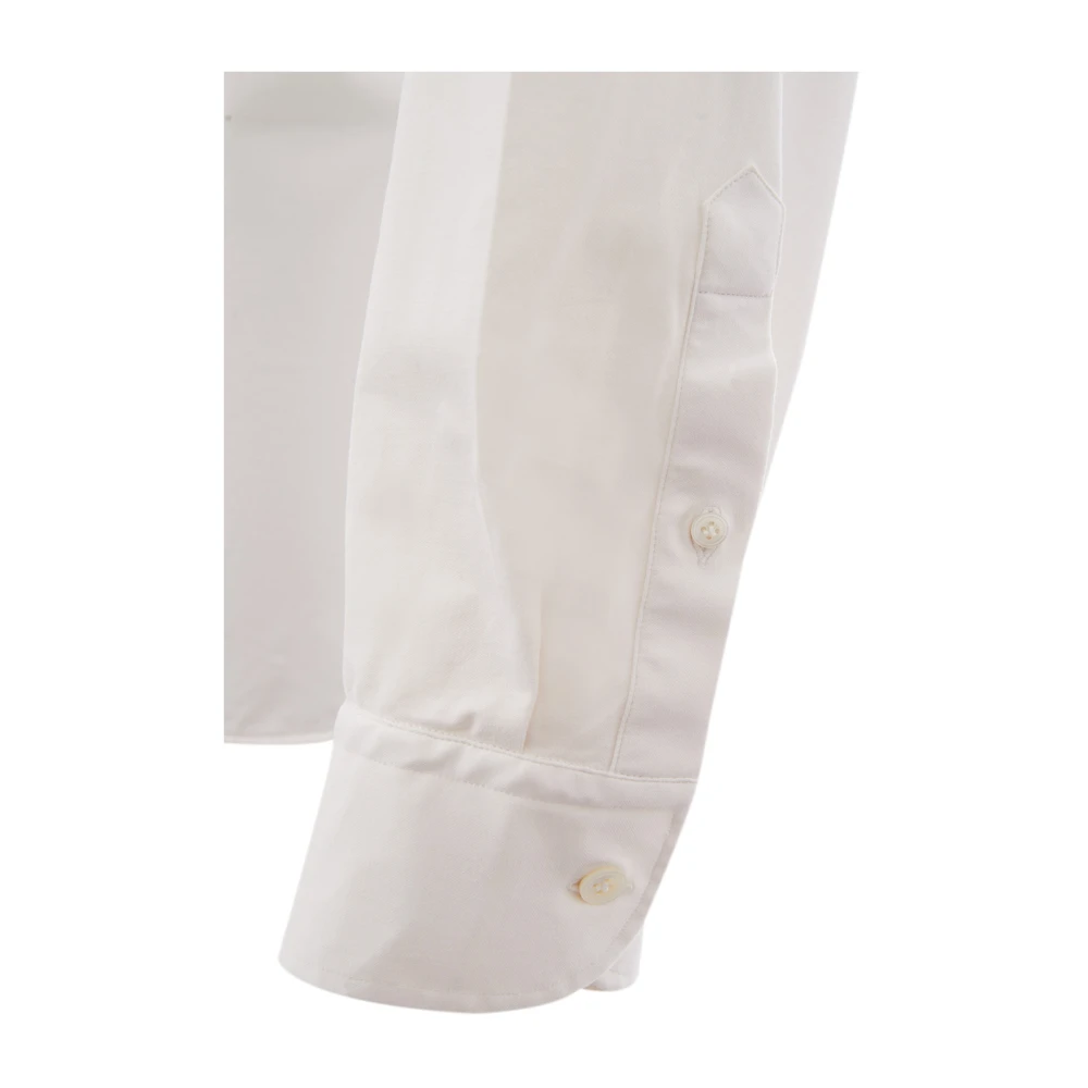 Lardini Stijlvolle Overhemden White Heren