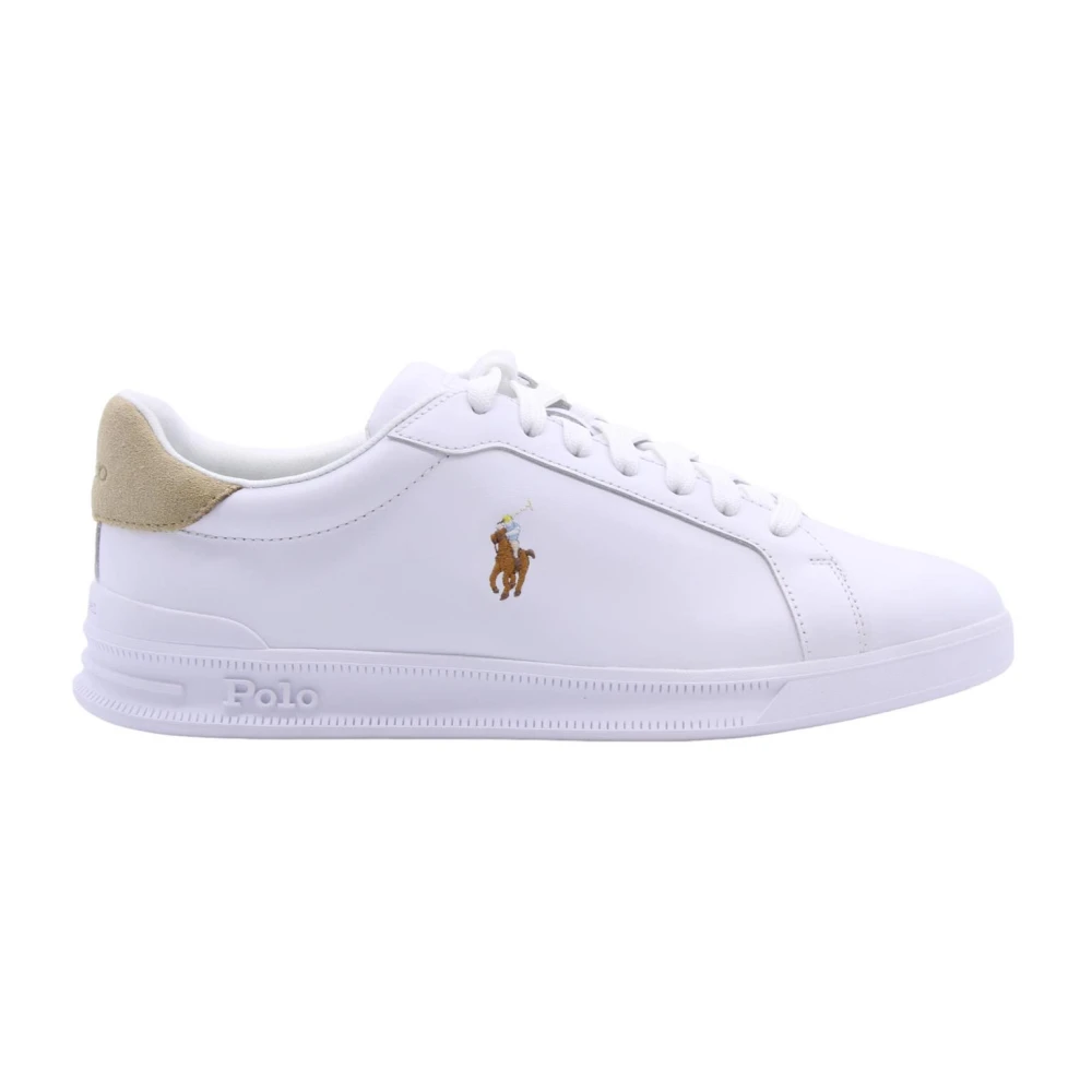 Polo Ralph Lauren Casual Style Sneakers voor Mannen Heren Schoenen Wit