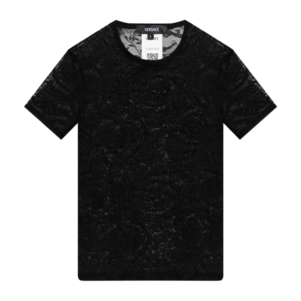 Versace Uomo Nero Top, Xl, New,