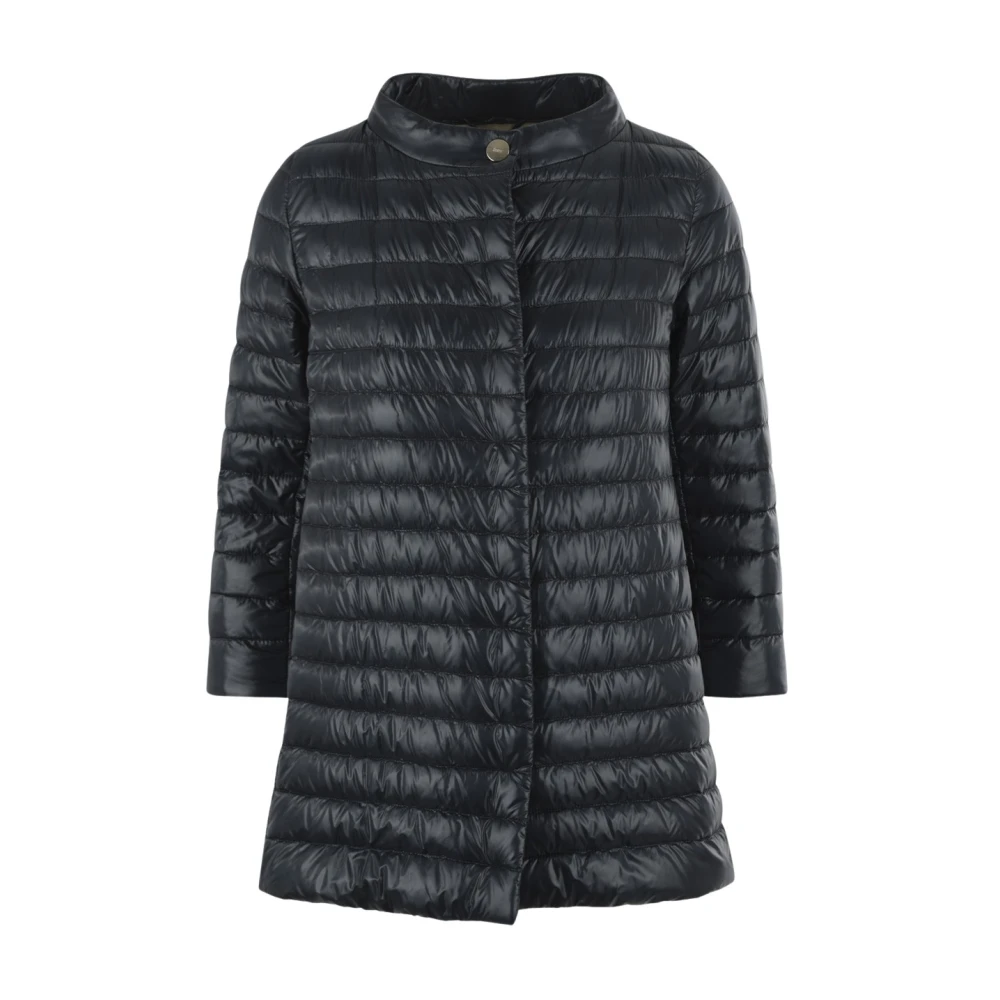 Herno Rossella Ultralichte Nylon Donsjas Blue Dames