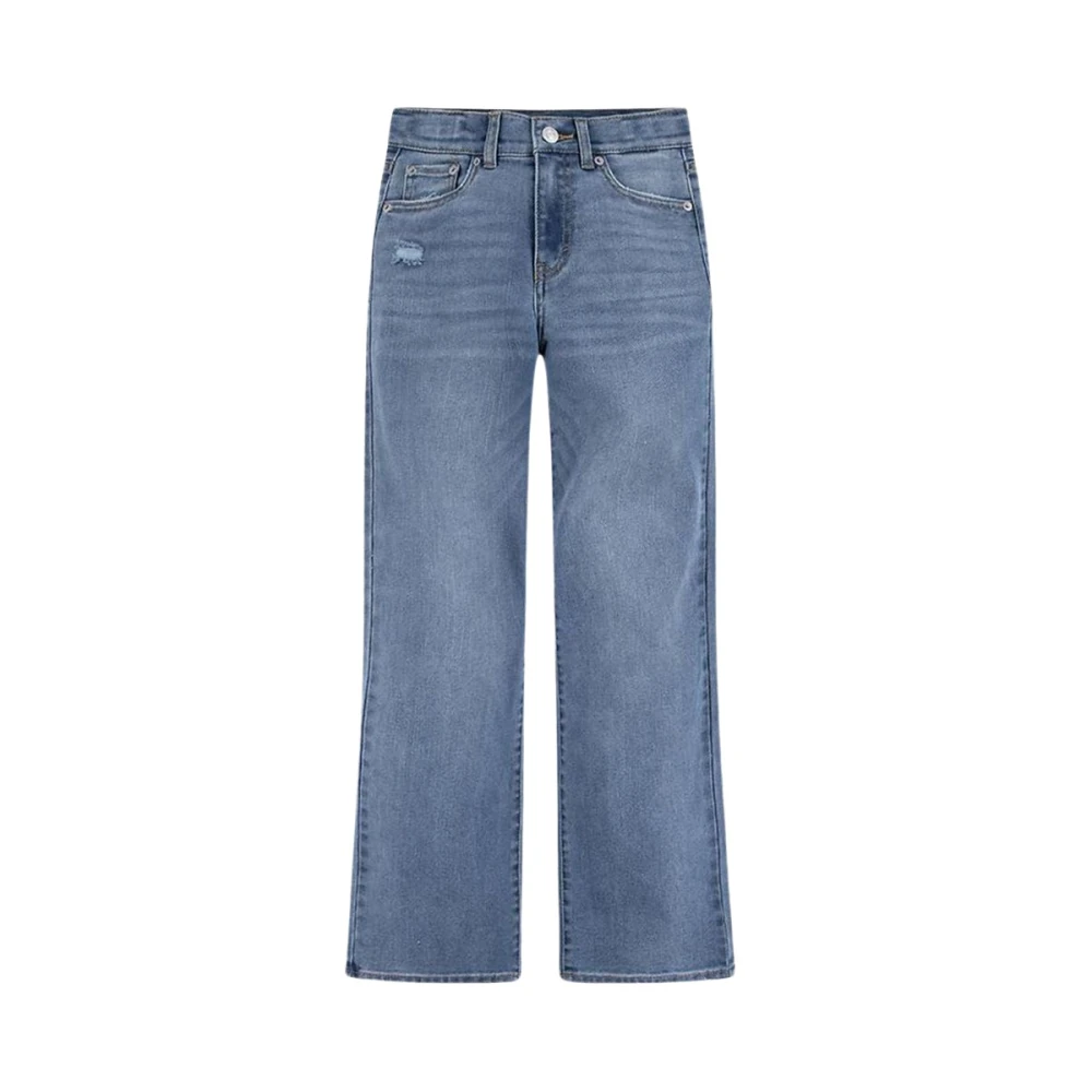 Levi's Högmidjade straight leg jeans Blue, Flicka