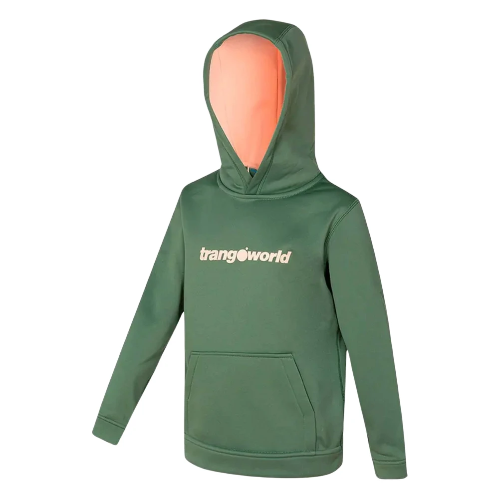 Trangoworld Kura Hoodie för Barn Green, Unisex