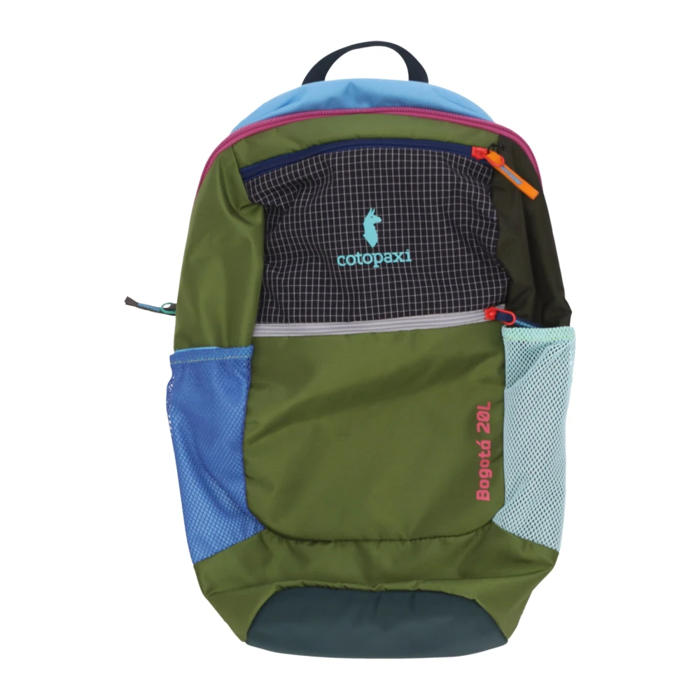 Cotopaxi Militärgrön Ryggsäck med Rutigt Mönster Multicolor, Unisex