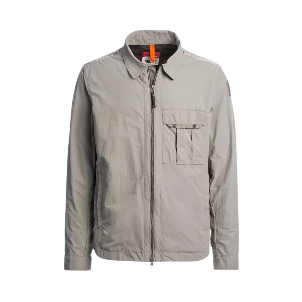 Parajumpers Men's Beige Rayner Overshirt - Light Jackets - M - Jackets
