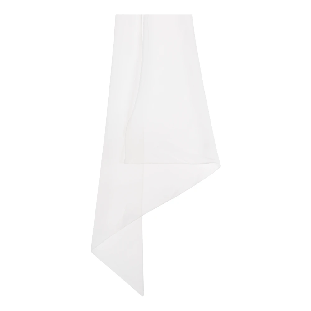 Dolce & Gabbana Zijden sjaal White Heren