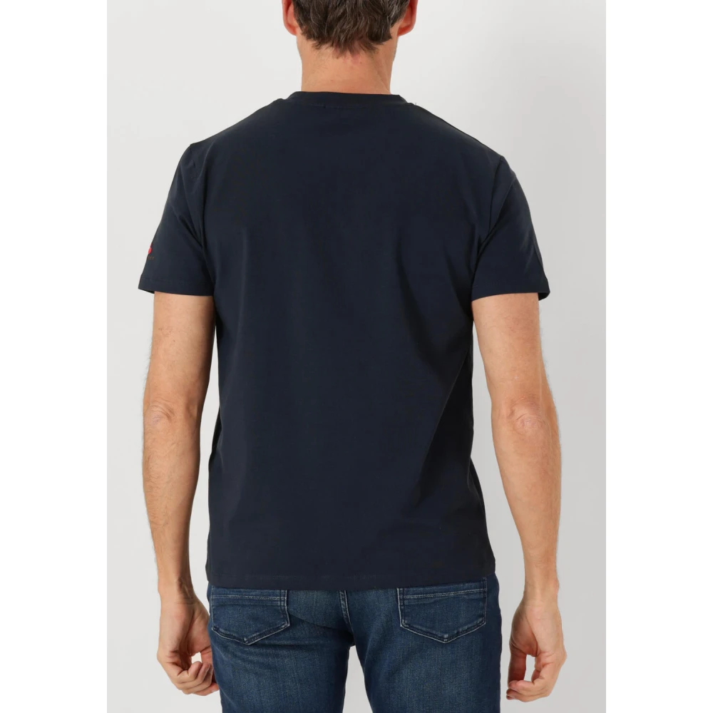 Peuterey Blauw Heren T-shirt Sorbus N 02 Black Heren
