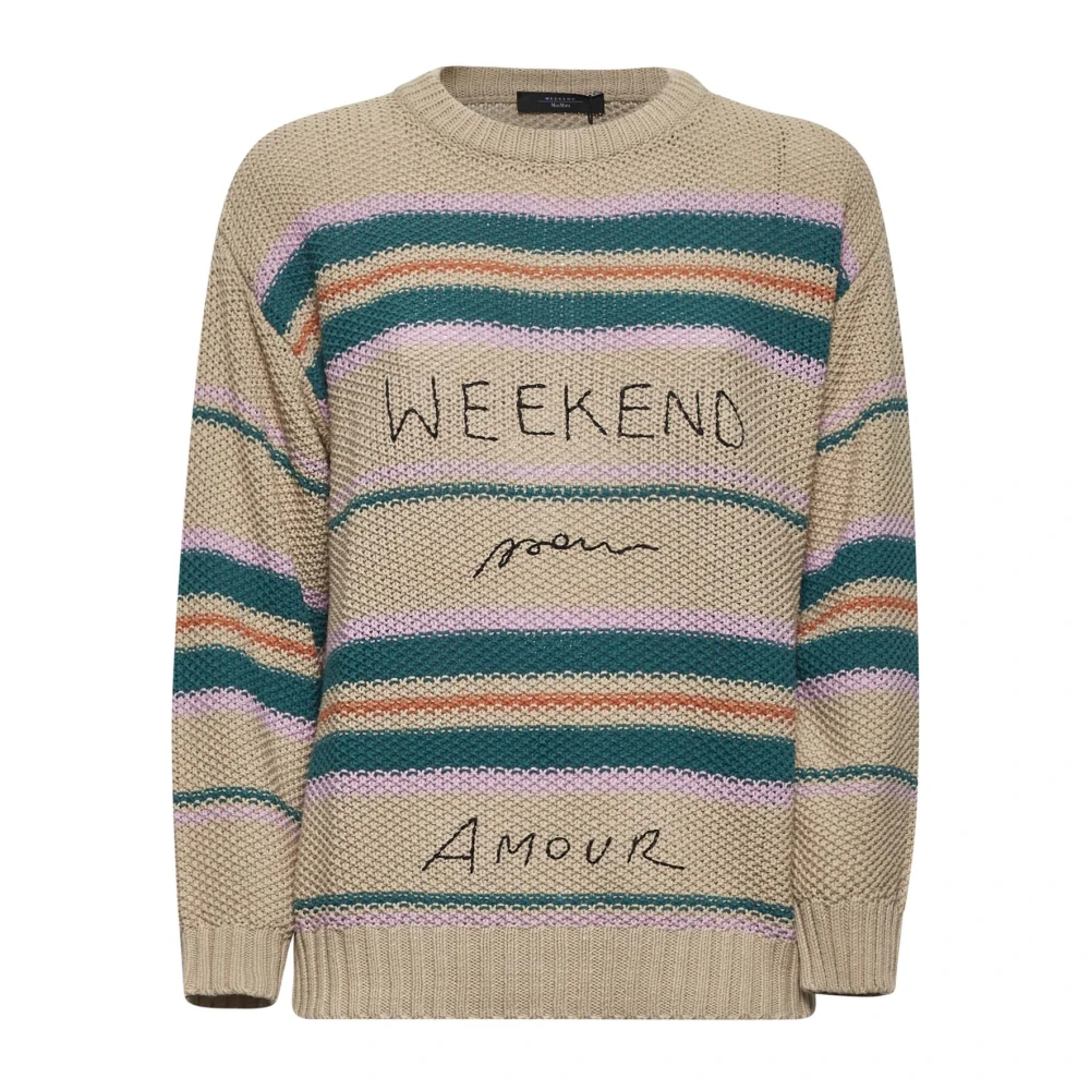 Knitwear > Round-neck Knitwear - - Weekend Max Mara - Modalova
