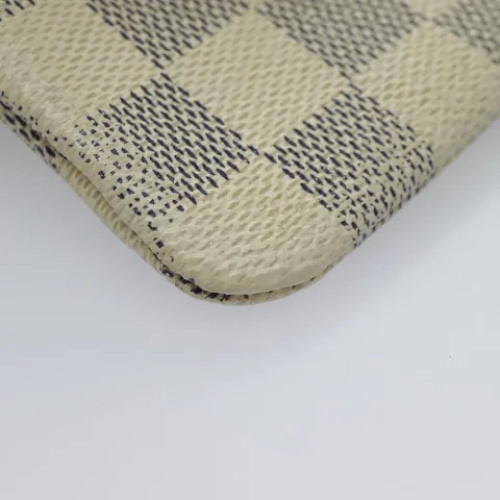 Louis Vuitton Vintage Pre-owned Canvas wallets White Dames