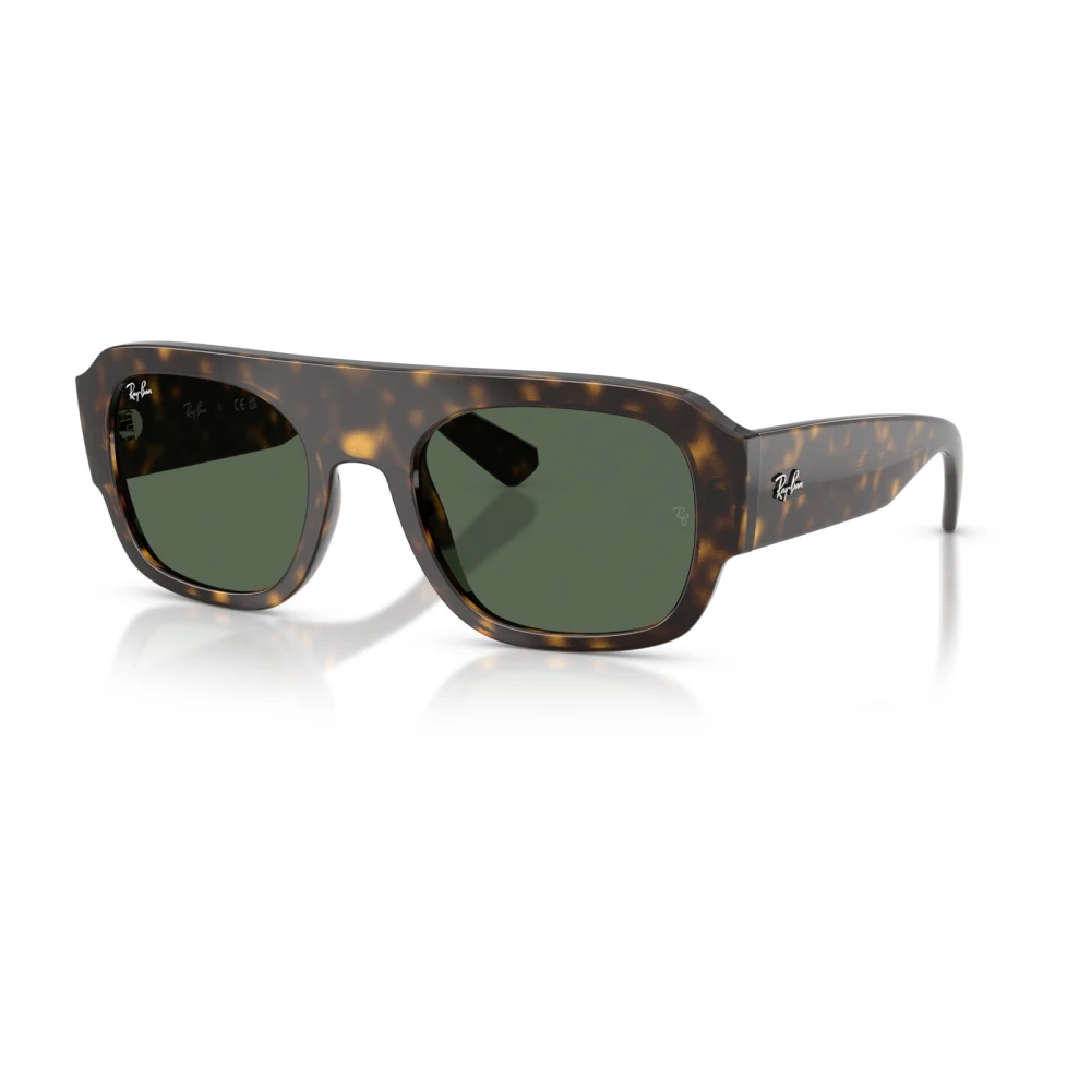 Ray-Ban Brown Sunglasses, Unisex, 55 Mm, Sunglasses