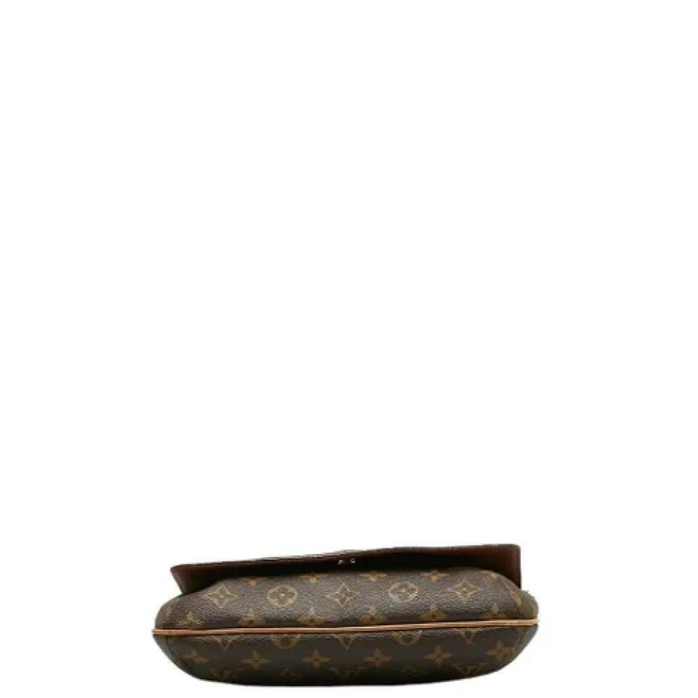 Louis Vuitton Vintage Pre-owned Plastic shoulder-bags Brown Dames