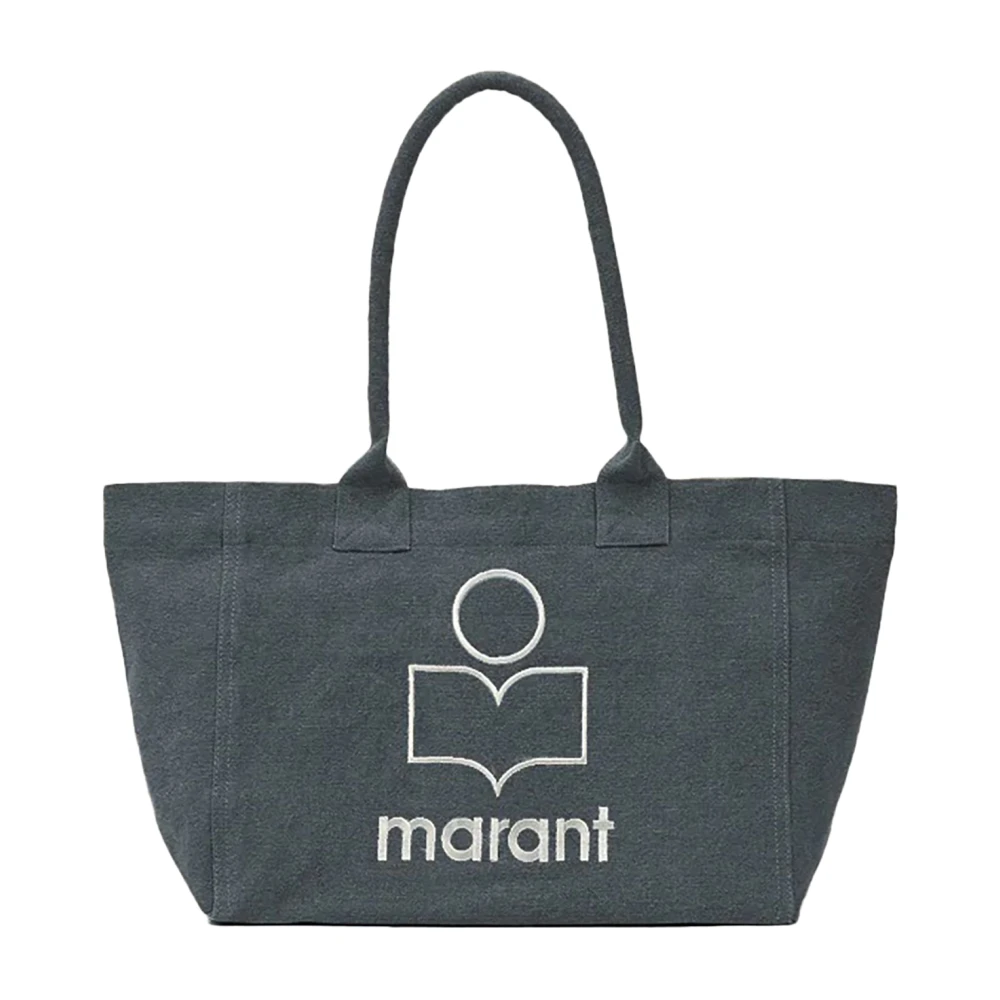 Isabel Marant Women's Black Shopping Bags, One Size, Borsa Yenky Zipped