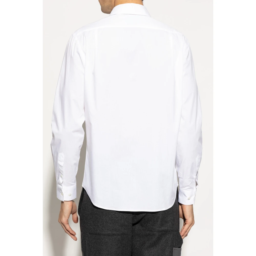 Iceberg Shirt met logo White Heren