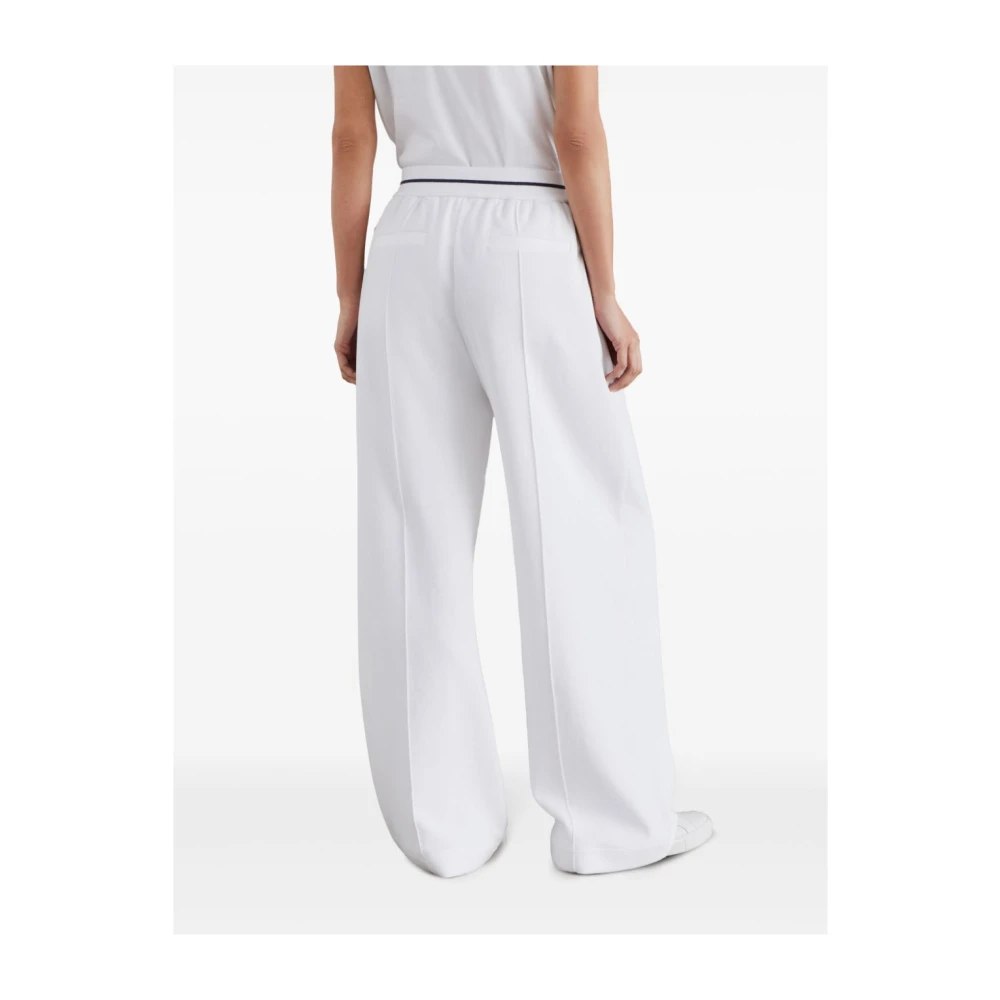 BRUNELLO CUCINELLI Witte sportbroek White Dames