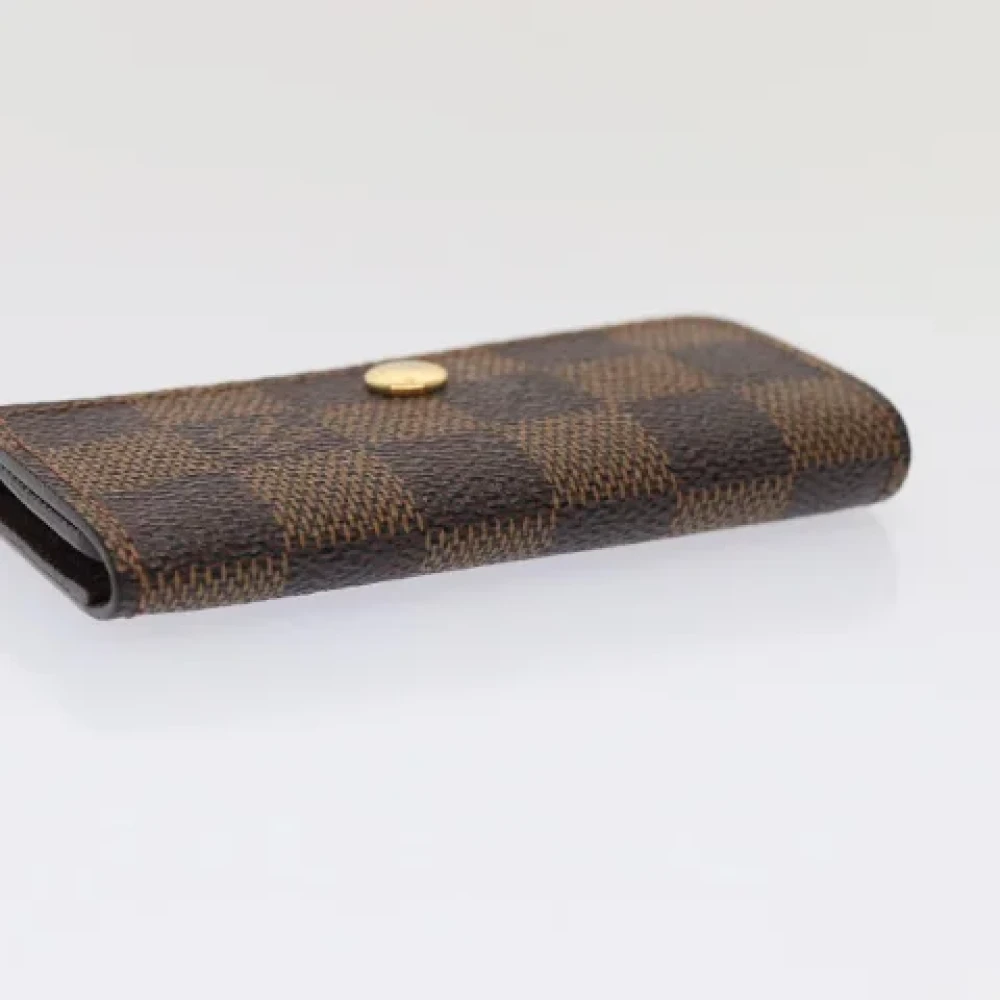 Louis Vuitton Vintage Pre-owned Canvas key-holders Brown Dames