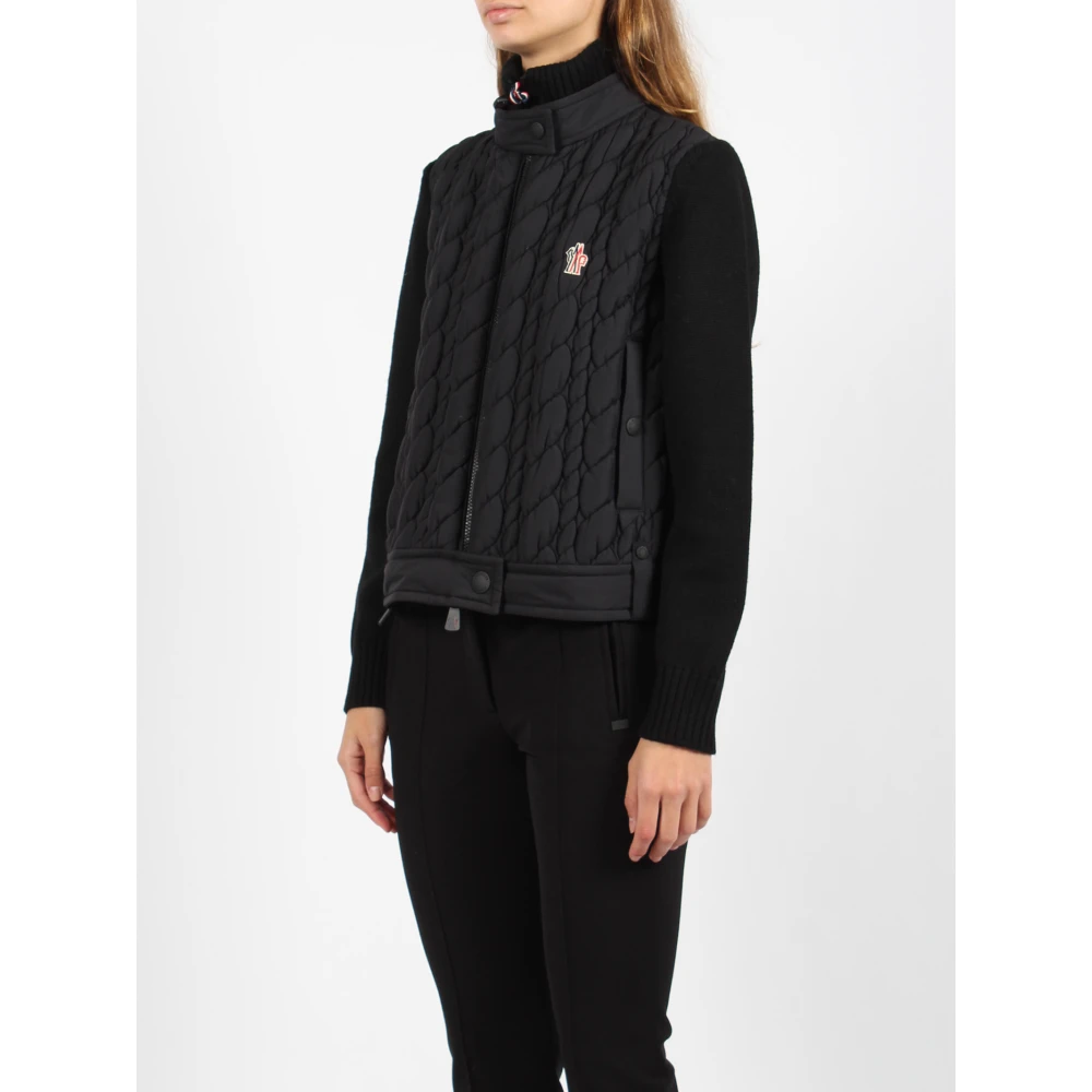 Moncler Gewatteerd Cardigan Jack Black Dames