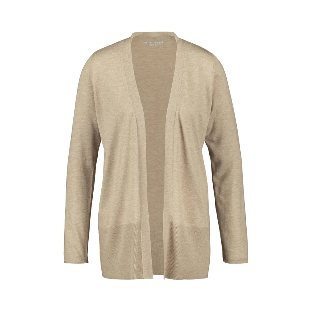 Gerry Weber Taupe Jas voor Vrouwen Beige Dames