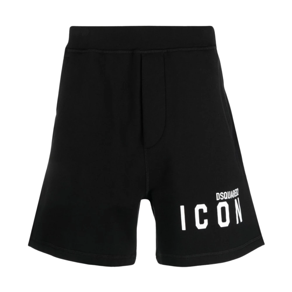 Dsquared2 Casual Shorts Black Heren