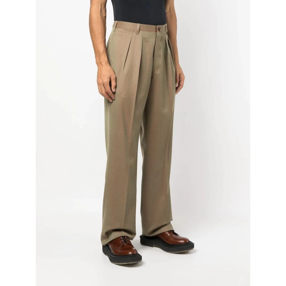 Giuliva Heritage Rode en Groene Solaro Maatbroek Brown Heren
