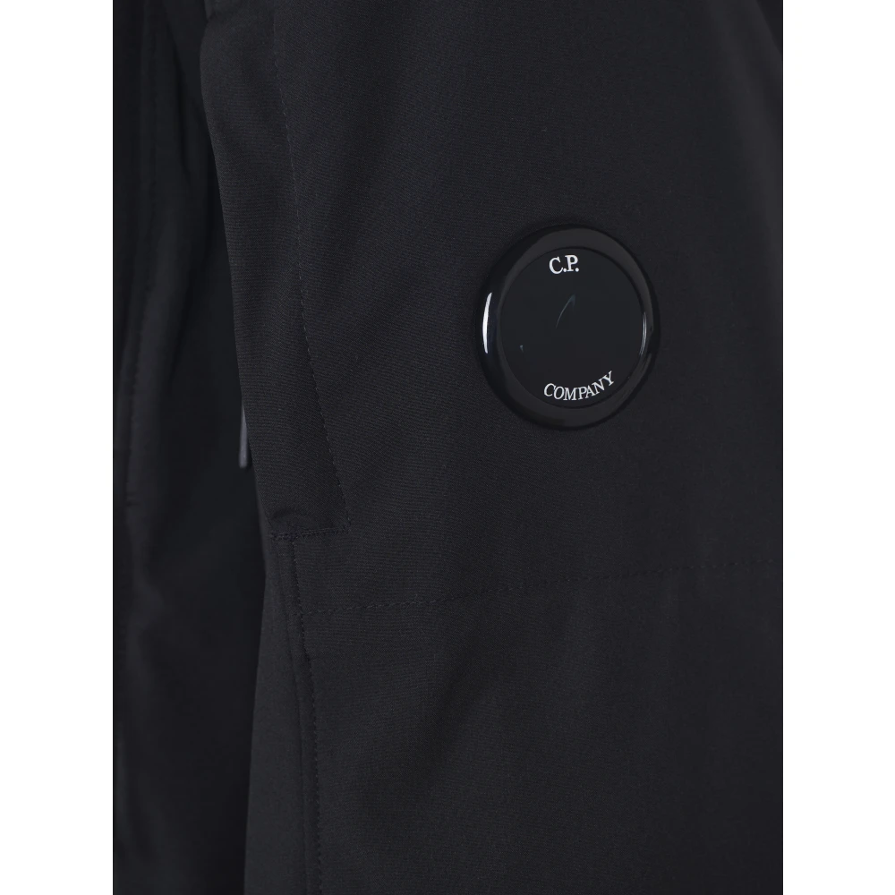 C.P. Company Zwarte Shell-R Hoodie Black Heren