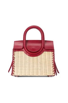 Maude Mini Wicker Carryall