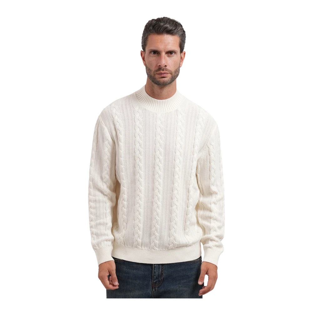 Armani Exchange , Herren, Strickwaren, Weiß, L