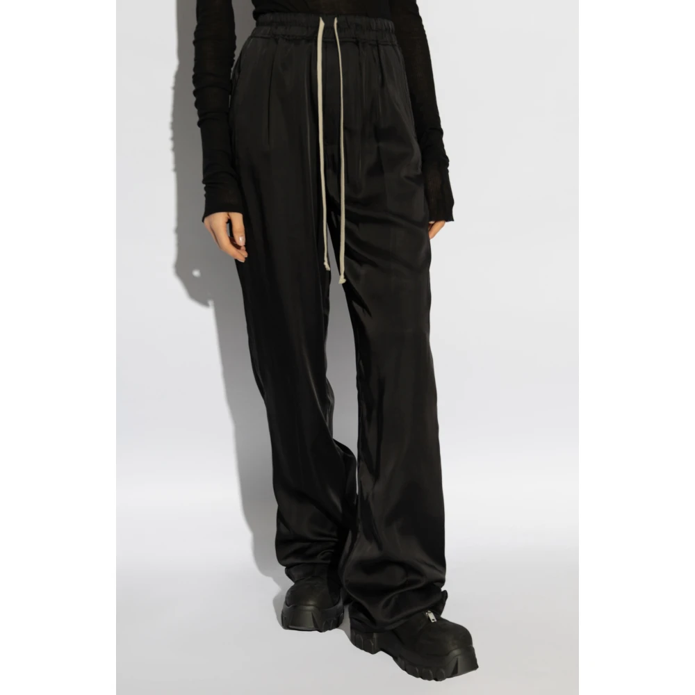 Rick Owens Broek met zakken Black Dames