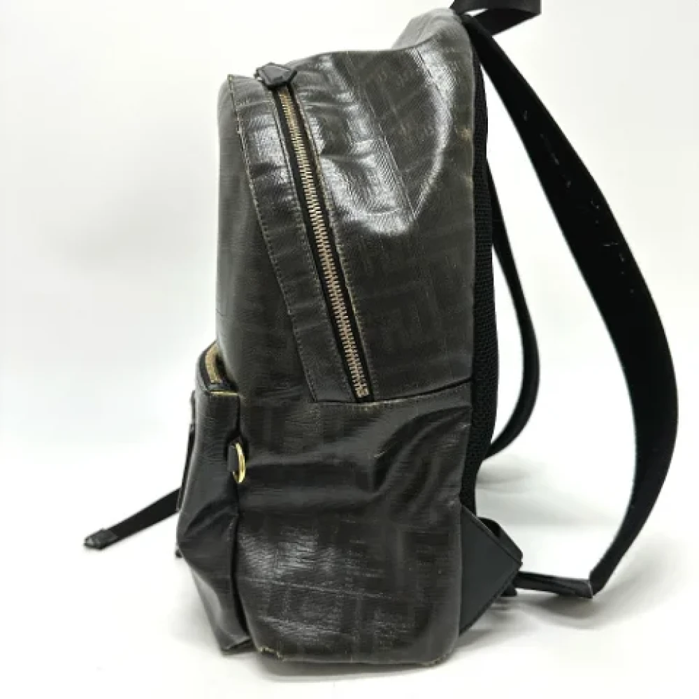 Fendi Vintage Pre-owned Plastic fendi-bags Brown Dames