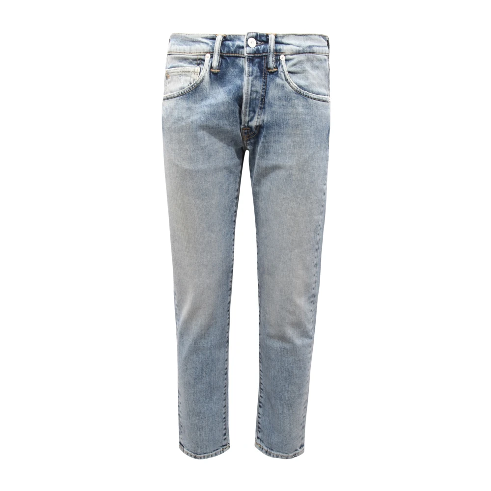 Nine In The Morning Men's Blue Rock Trousers Made In Italy - Slim Fit Jeans - W29 - Jeans