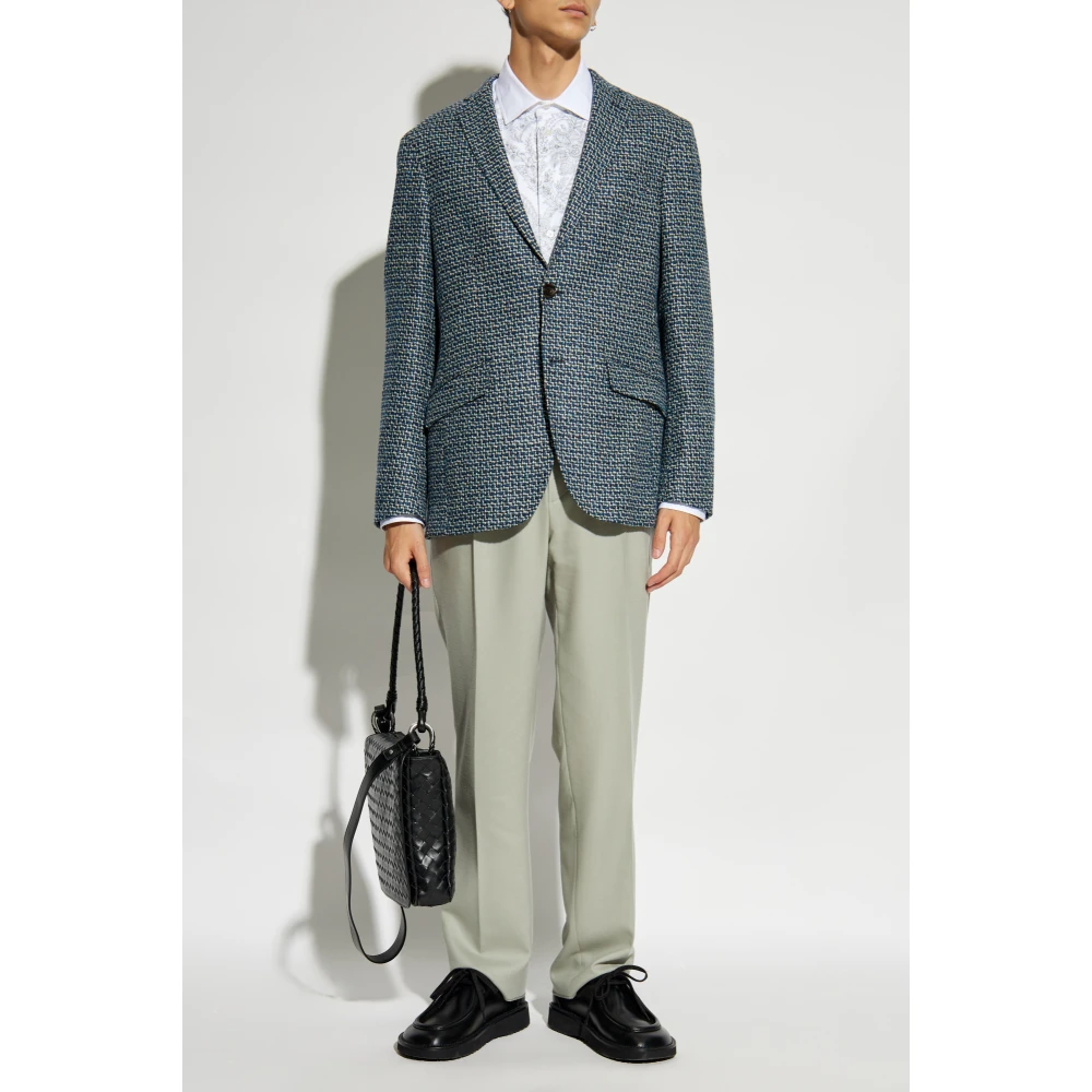 ETRO Shirt met bloemenmotief White Heren