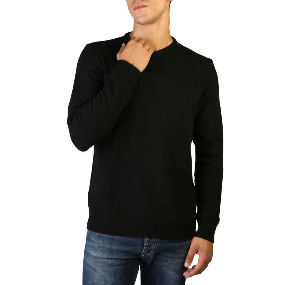 Cashmere Company Herr Cashmere Tröja Black, Herr